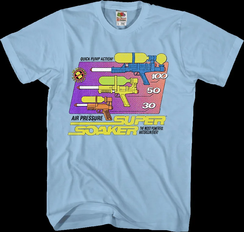 Men's modern casual t-shirt-Super Soaker T-Shirt