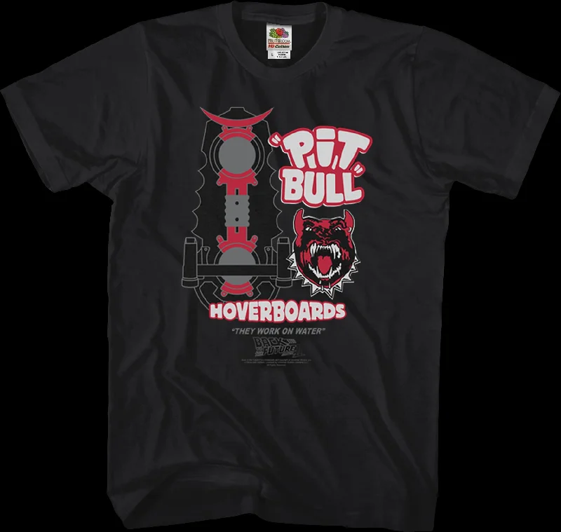 Men's organic jersey t-shirt-Pit Bull Hoverboards Shirt