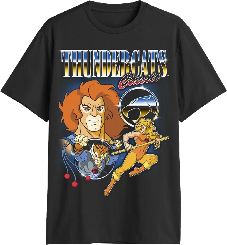 Men's versatile fit t-shirt-Classic Collage ThunderCats T-Shirt