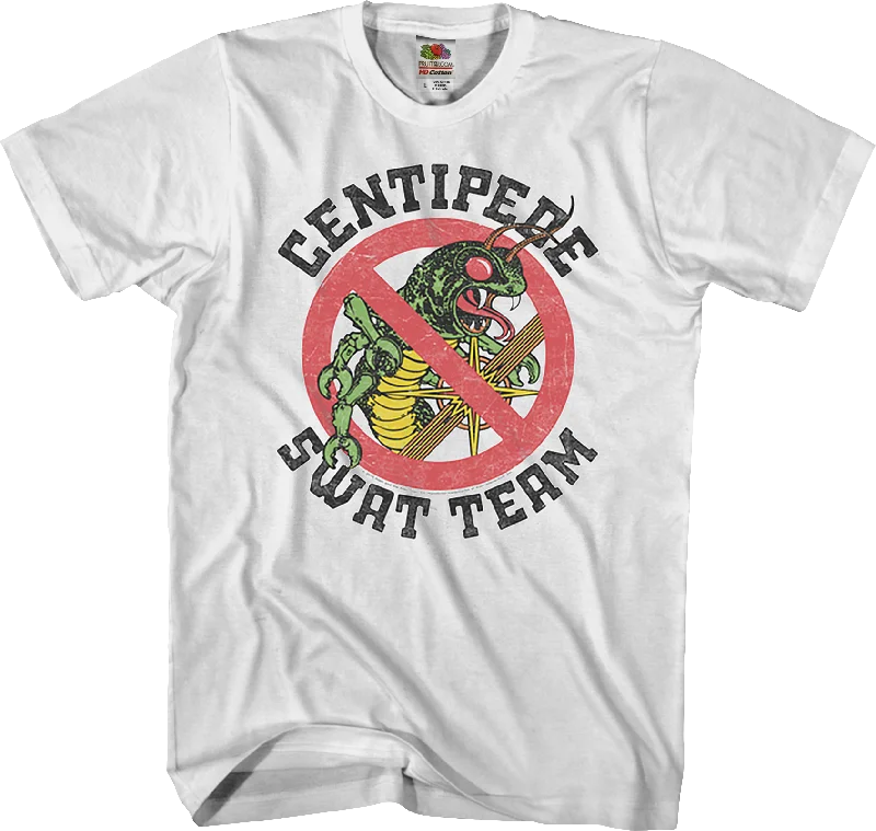 Men's organic jersey t-shirt-Centipede Swat Team T-Shirt