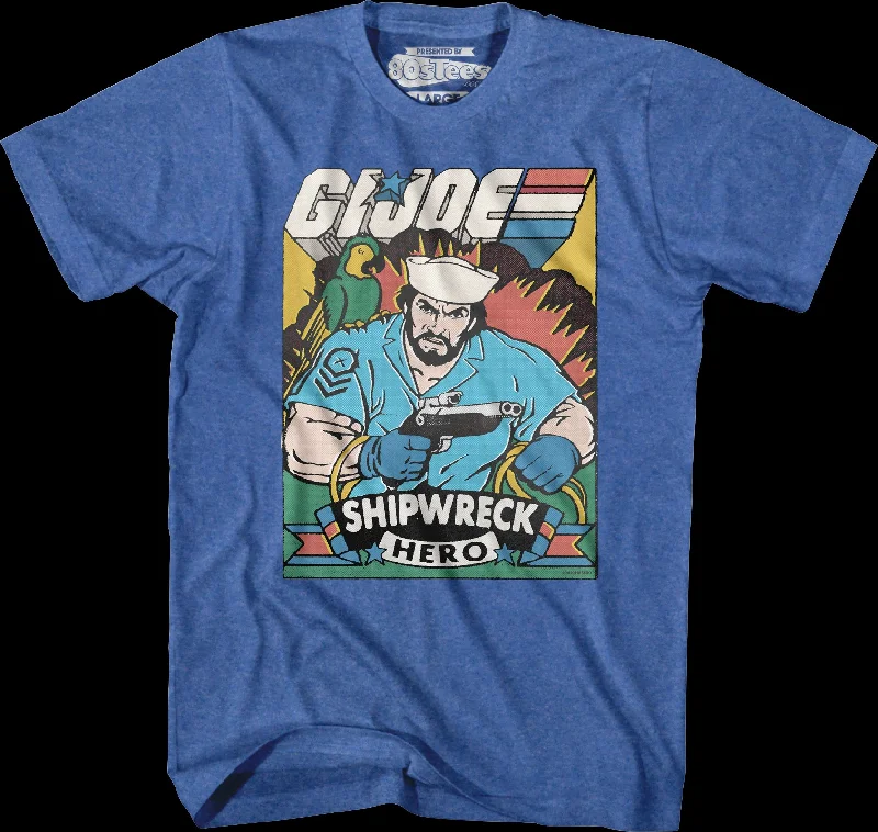 Men's summer fit t-shirt-Vintage Shipwreck GI Joe T-Shirt