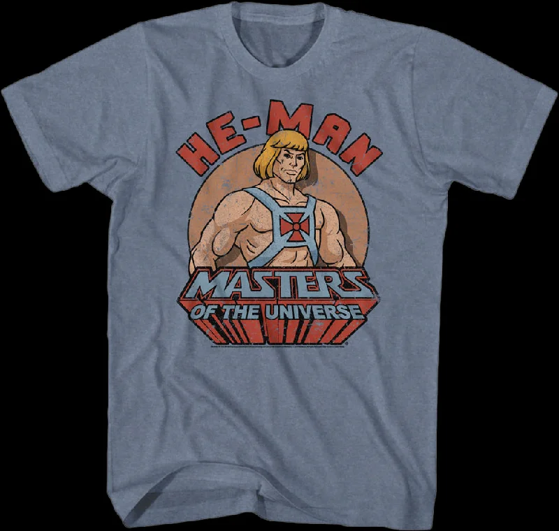 Men's performance wear t-shirt-Vintage He-Man T-Shirt