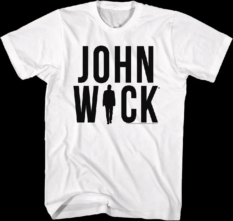 Men's comfortable fit t-shirt-Logo John Wick T-Shirt