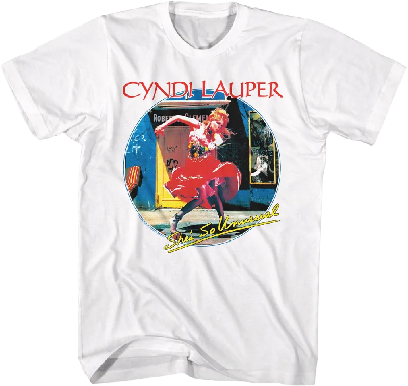 Men's ultra-lightweight t-shirt-She's So Unusual Cyndi Lauper T-Shirt