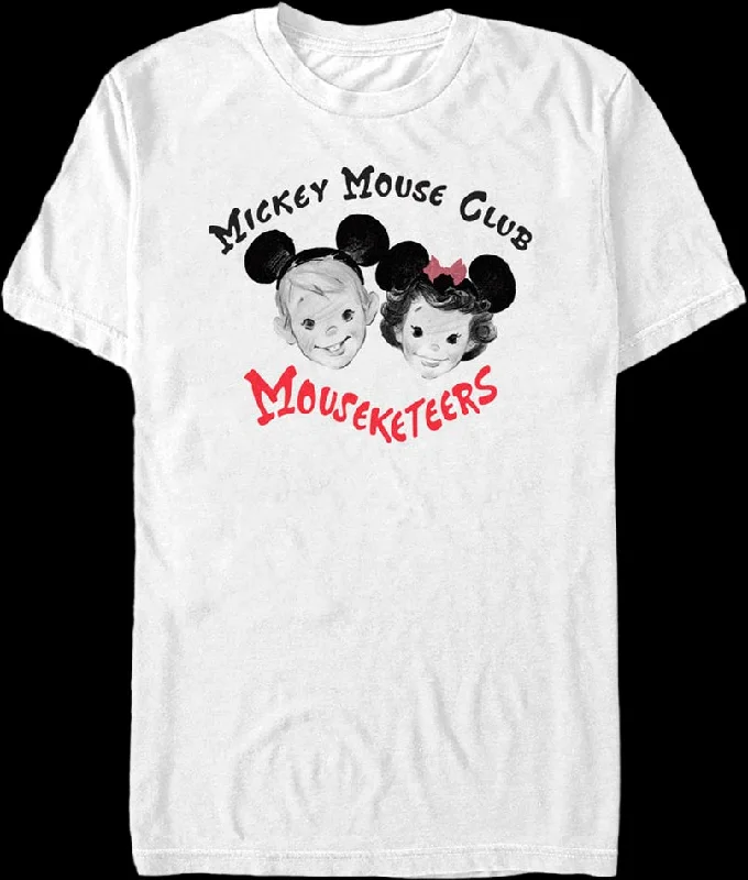 Men's fashion fit t-shirt-Mickey Mouse Club Mouseketeers Disney T-Shirt