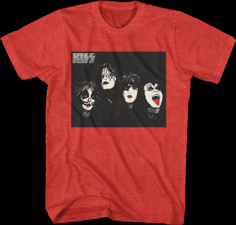 Men's versatile fit t-shirt-Band Photo KISS T-Shirt