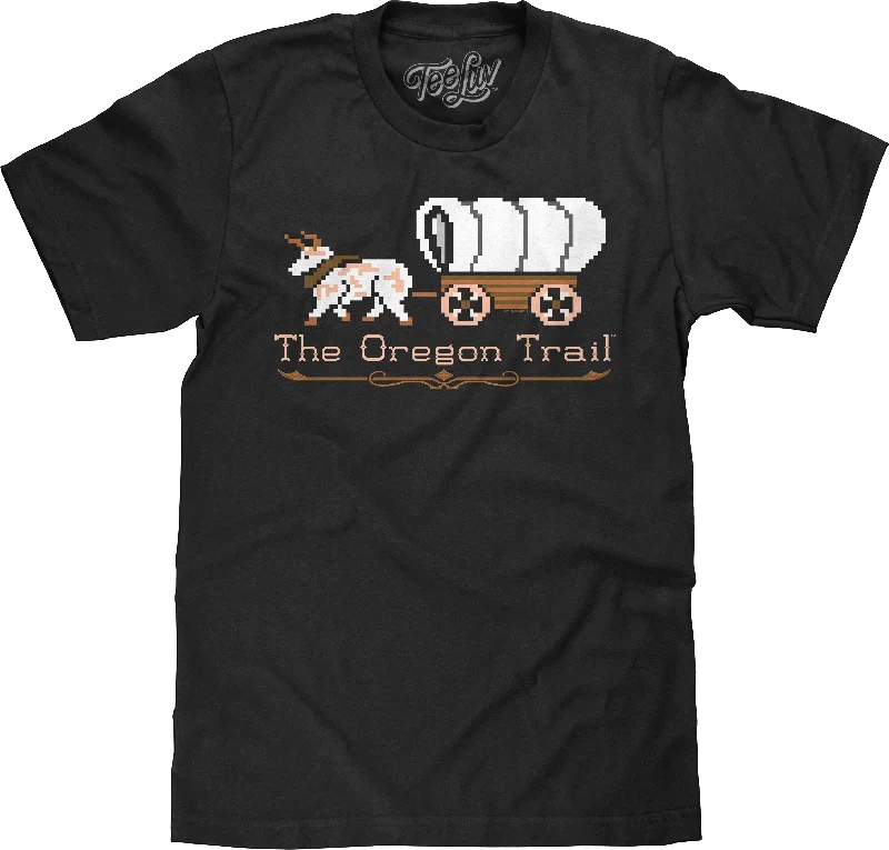 Men's lightweight performance t-shirt-Oregon Trail T-Shirt