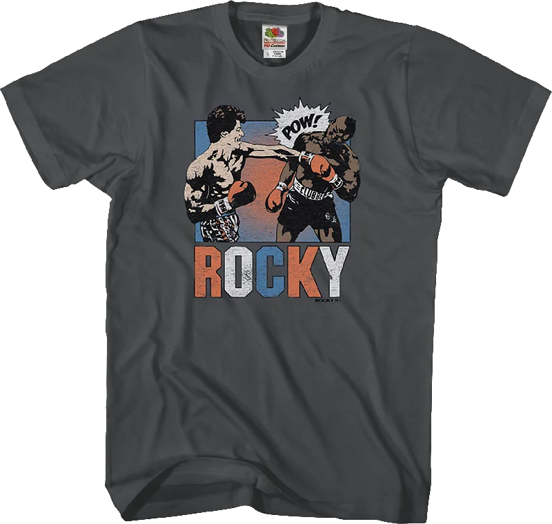 Men's lightweight performance t-shirt-Clubber Lang vs Rocky Balboa T-Shirt