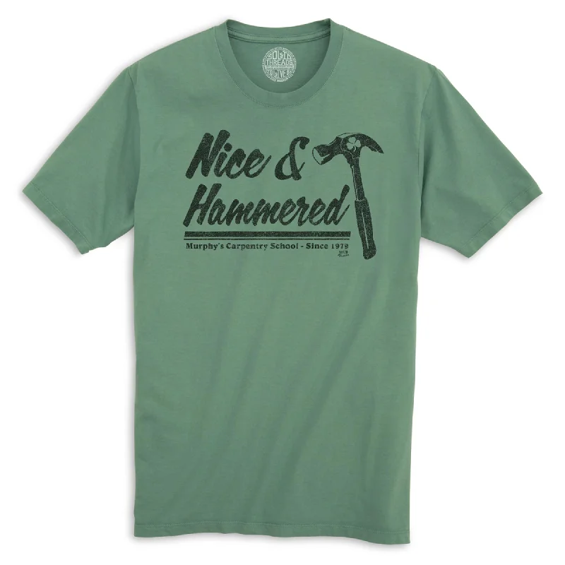 Men's high-quality t-shirt-Nice & Hammered Organic Cotton T-shirt