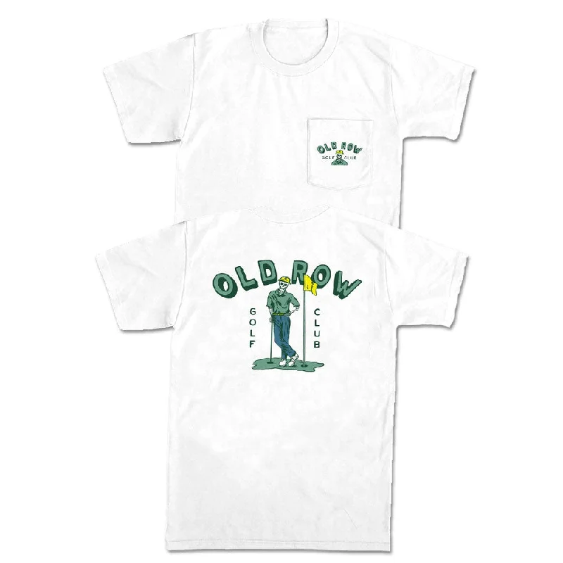 Men's eco-friendly active t-shirt-Old Row Golf Club Pocket Tee