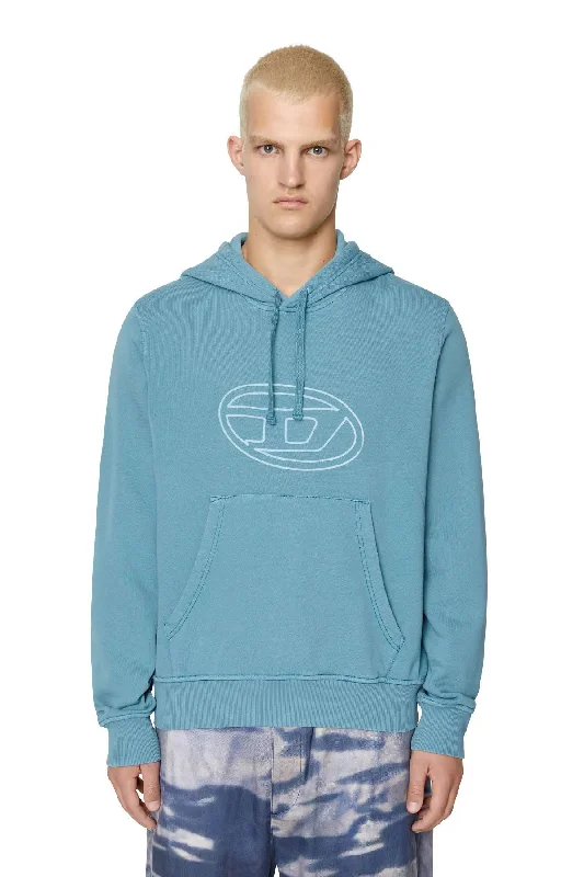 Men's utility sweatshirt-Diesel