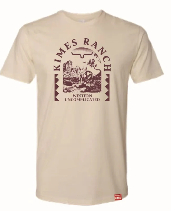 Men's durable wear t-shirt-Men's Kimes Ranch Desert Arch T-Shirt