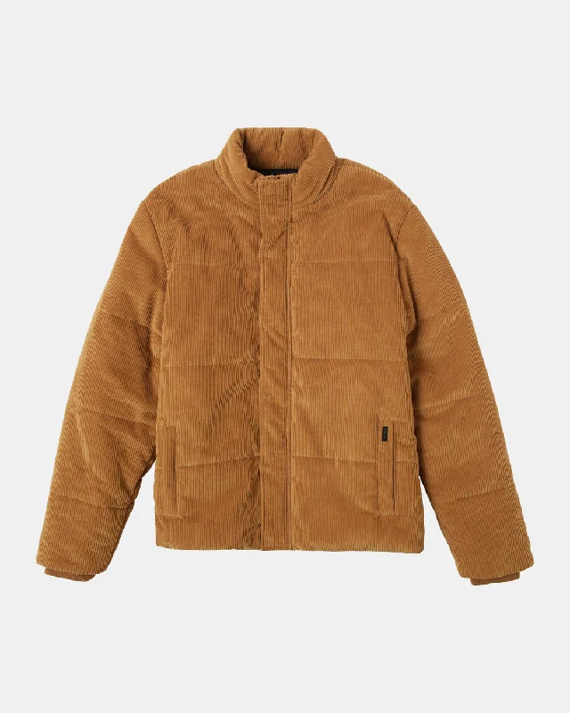 Men's performance jacket-Townes Quilted Jacket - Camel