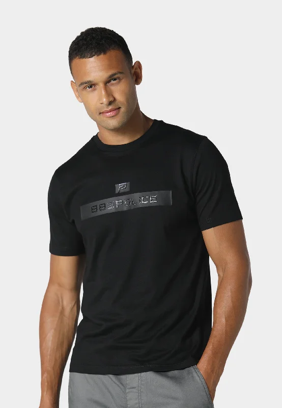 Men's premium fabric t-shirt-Oxshott Black T-Shirt