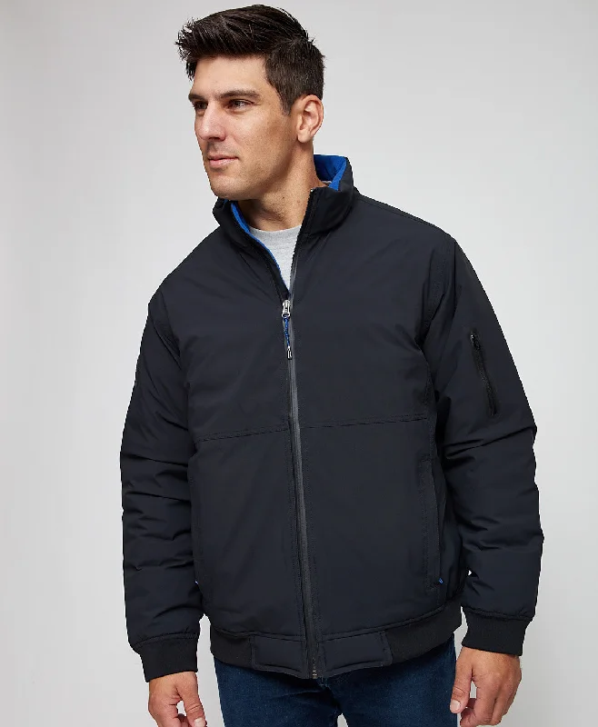 Men's relaxed fit jacket-Mens Essential Waterproof Down Bomber