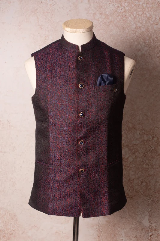 Tanchoi waistcoat E9S_2003