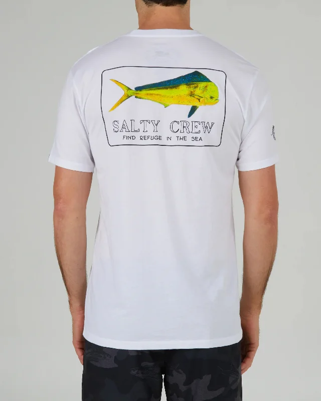 Men's lightweight performance t-shirt-Golden Mahi S/S Premium Tee