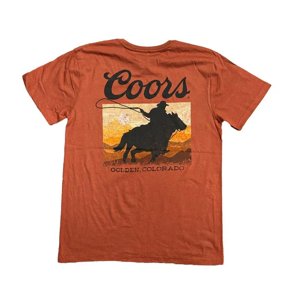 Men's fashion fit t-shirt-Men's Coors T-Shirt #47-331-154RT