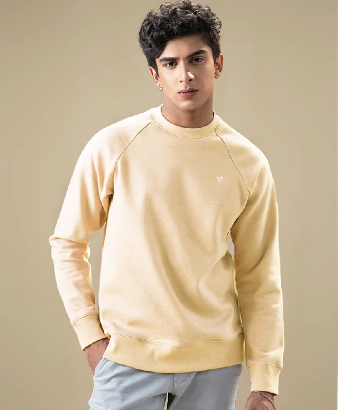 Men's casual sweatshirt-FITTED