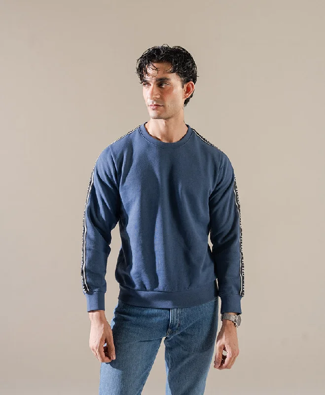 Men's pullover sweatshirt-FITTED