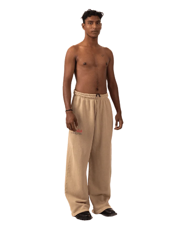 Men's summer office pants-PEBBLE MADE IN PAK SWEATPANTS (V4)