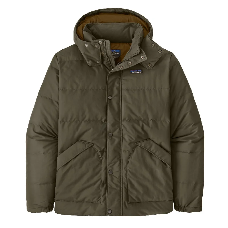 Men's modern jacket-Patagonia Downdrift Jacket Basin Green