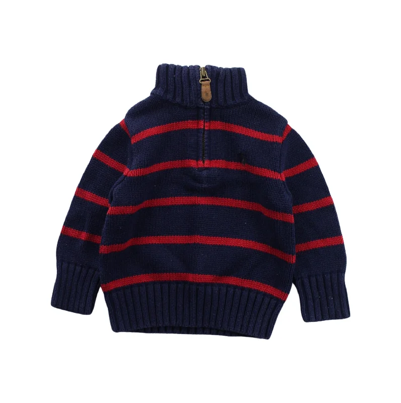 Men's pre-shrunk office wear polo shirt-Polo Ralph Lauren Knit Sweater 6-12M