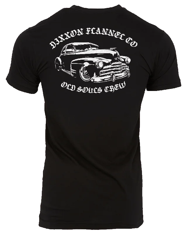 Men's relaxed casual t-shirt-Elder T-Shirt - Black