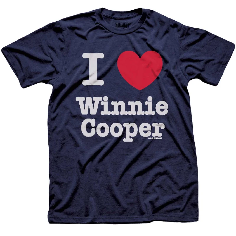 Men's summer fit t-shirt-Winnie Cooper T-shirt