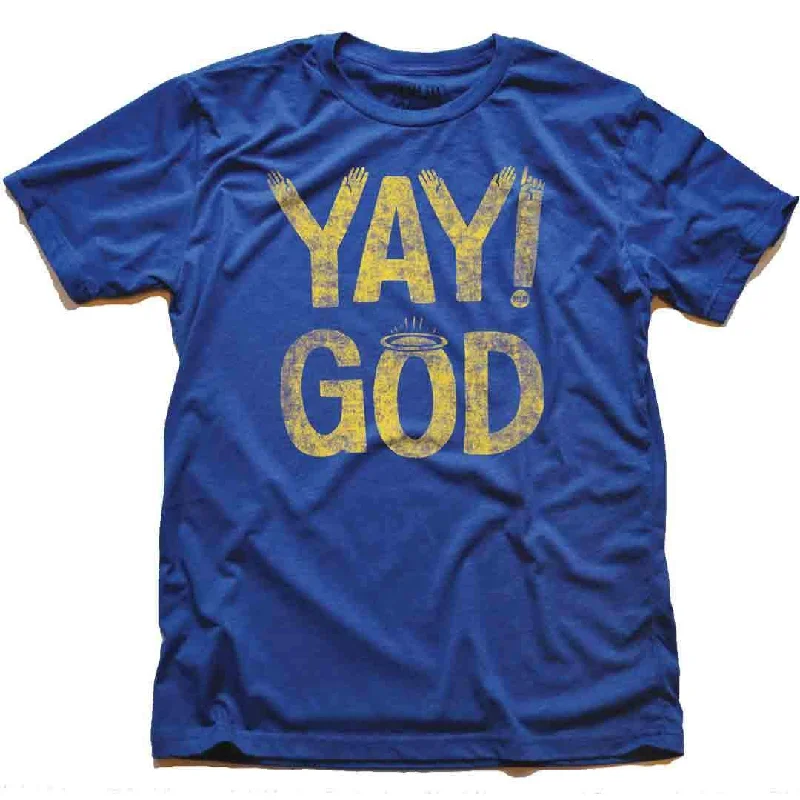 Men's lightweight performance t-shirt-Yay God T-shirt