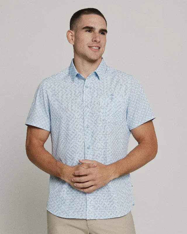 Men's breathable casual wear shirt-Eldon S/S Shirt