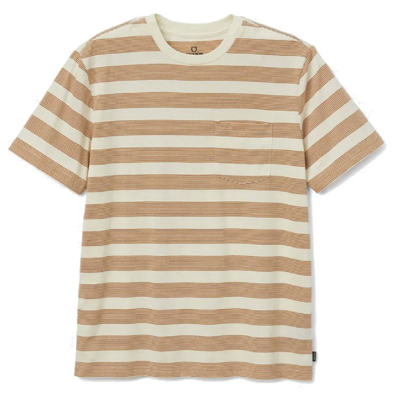 Men's tech-inspired t-shirt-Hilt PCH Stripe S/S Pocket Knit Tee