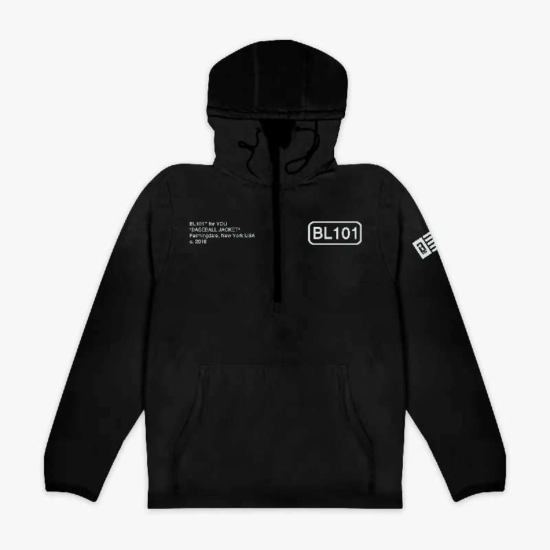 Men's high-performance jacket-Ghost Windbreaker - Black