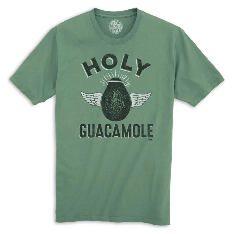 Men's organic jersey t-shirt-Holy Guacamole Organic Cotton T-shirt