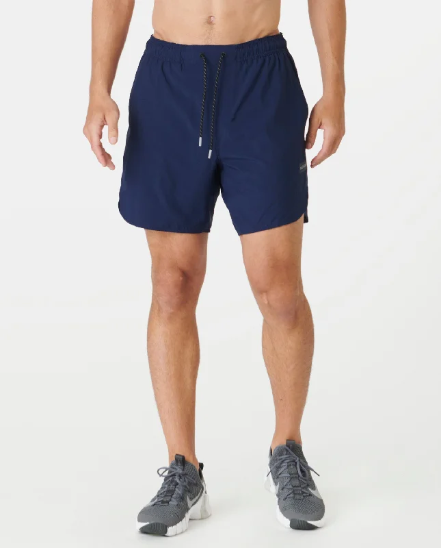 Men's breathable workout shorts-Luka Short Navy