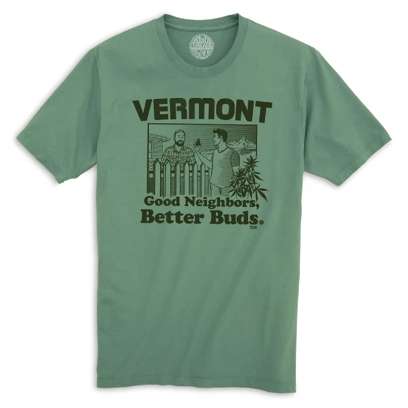 Men's versatile fit t-shirt-Vermont Better Buds Organic Cotton T-shirt