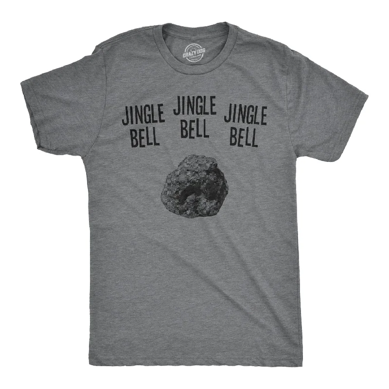 Men's modern casual t-shirt-Jingle Bell Rock Men's T Shirt