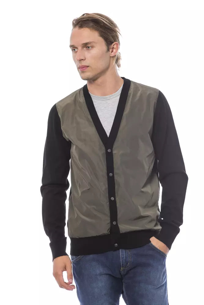 Men's luxury sweater-Verri  TESS Men's Cardigan