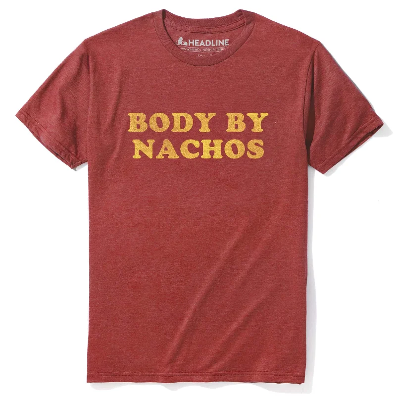 Men's weather-resistant casual t-shirt-Body by Nachos T-Shirt