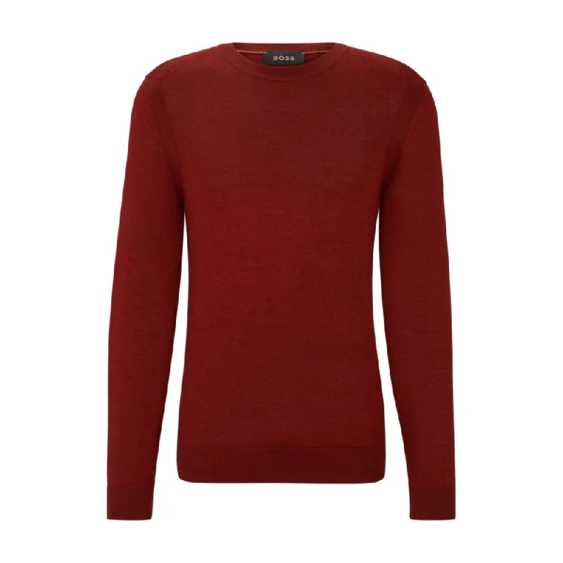 Men's adventure sweater-Regular-fit sweater in wool, silk and cashmere