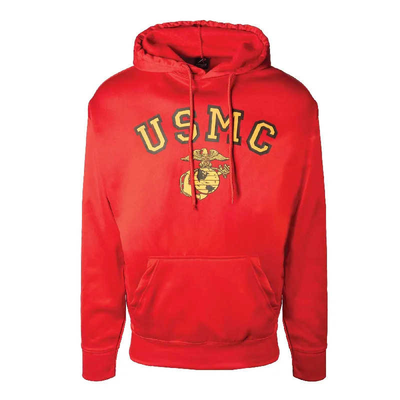 Men's breathable casual hoodie-USMC Eagle, Globe, and Anchor Hoodie