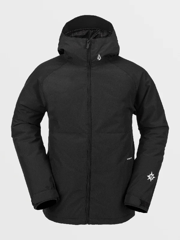 Men's performance jacket-Mens 2836 Insulated Jacket - Black