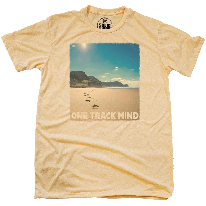 Men's sustainable cotton t-shirt-One Track Mind T-shirt