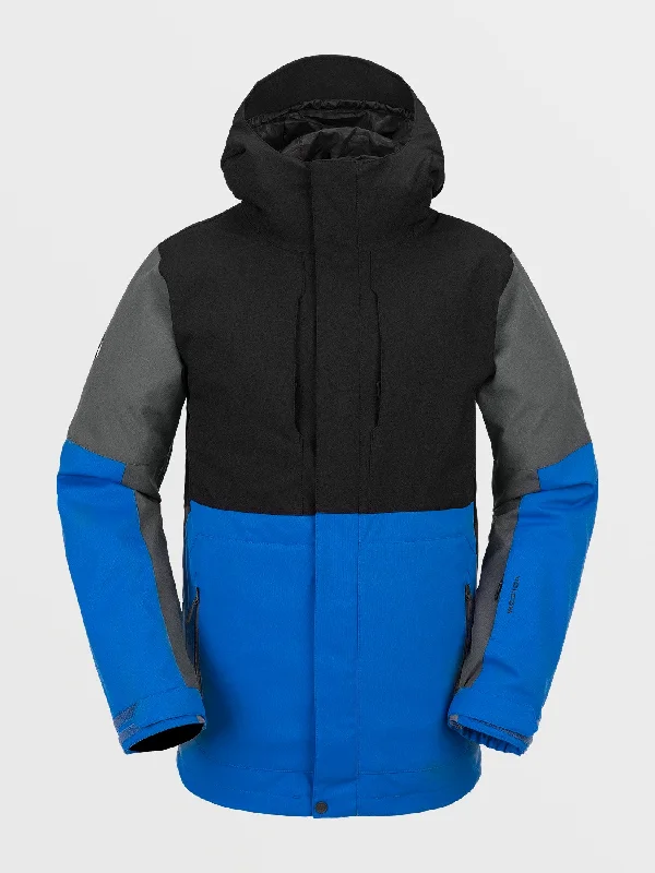 Men's summer jacket-Mens V.Co Op Insulated Jacket - Electric Blue