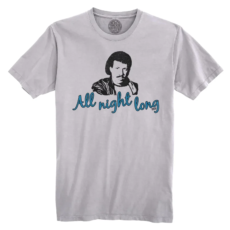 Men's all-season t-shirt-All Night Long Organic Cotton T-shirt