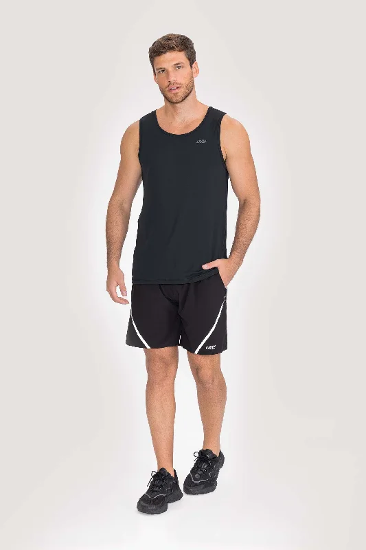 Men's weatherproof running shorts-Side Reflex Bermuda