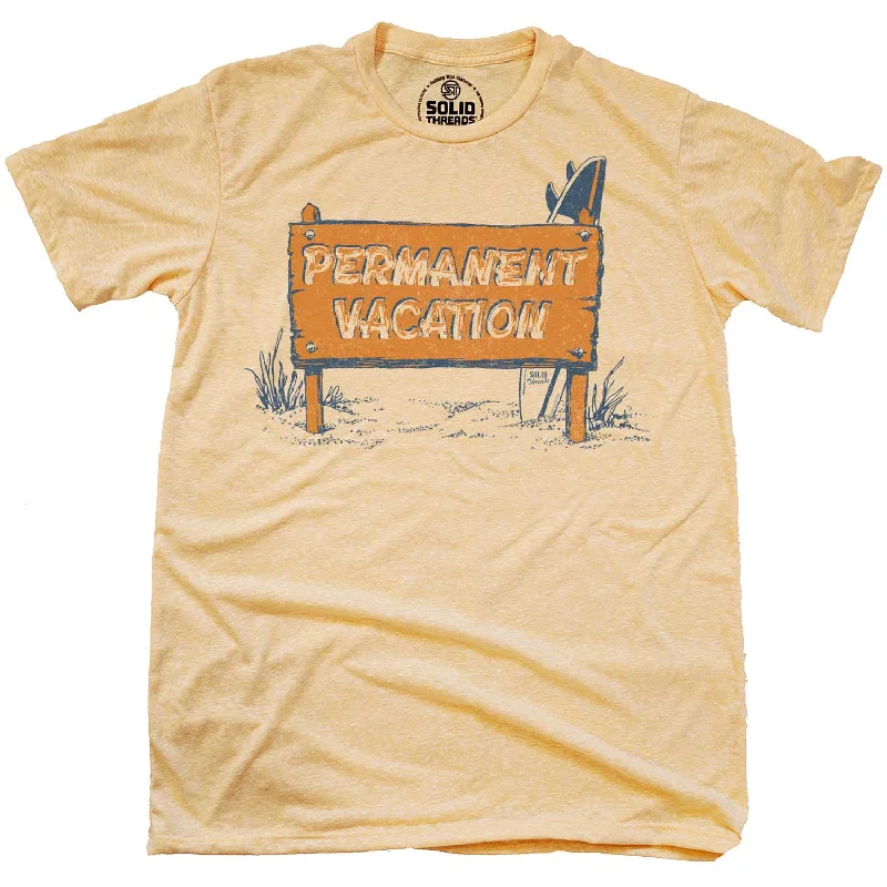 Men's ultra-lightweight t-shirt-Permanent Vacation T-shirt