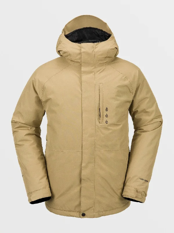 Men's pre-washed jacket-Mens Dua Gore-Tex Jacket - Dark Khaki