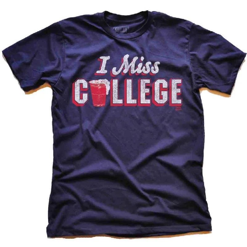 Men's eco-friendly active t-shirt-I Miss College T-shirt