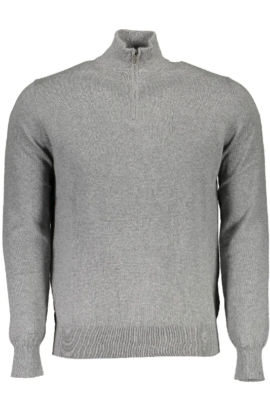 Men's knit hoodie-North Sails Eco-Conscious Half Zip Long Sleeve Men's Sweater